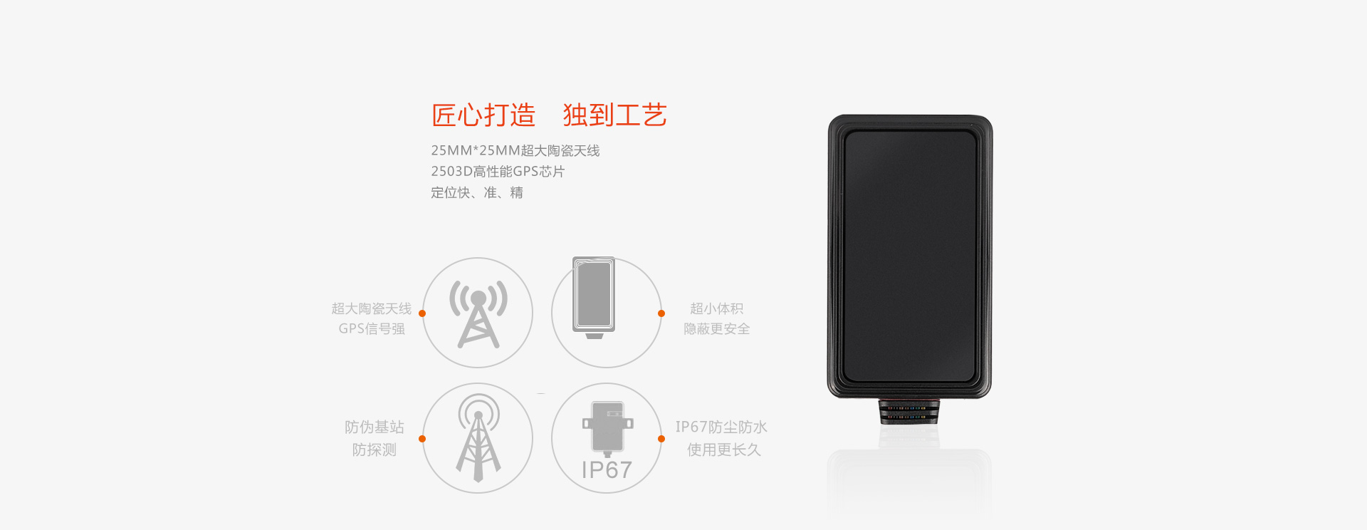 電動(dòng)車(chē)定位追蹤器KM06