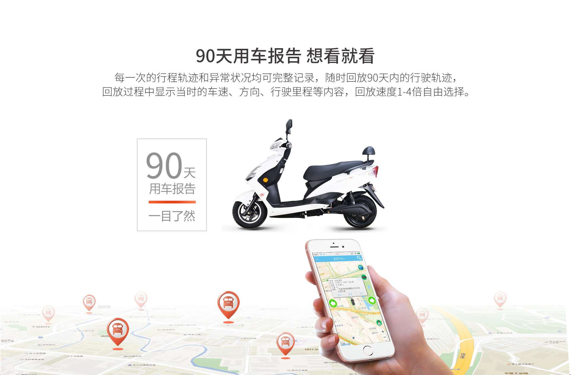 電動車GPS定位器